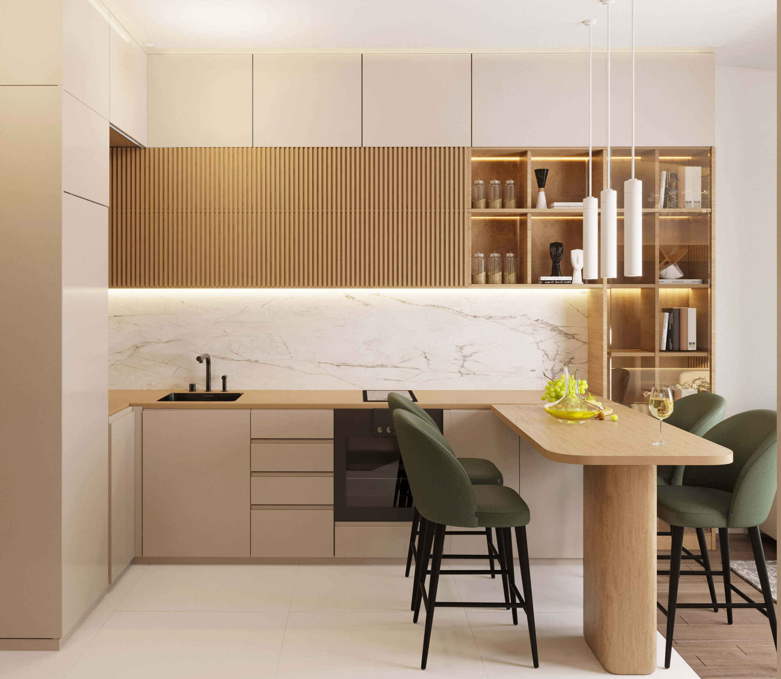 MB- Interior design "Diamond" - Corpus Architects
